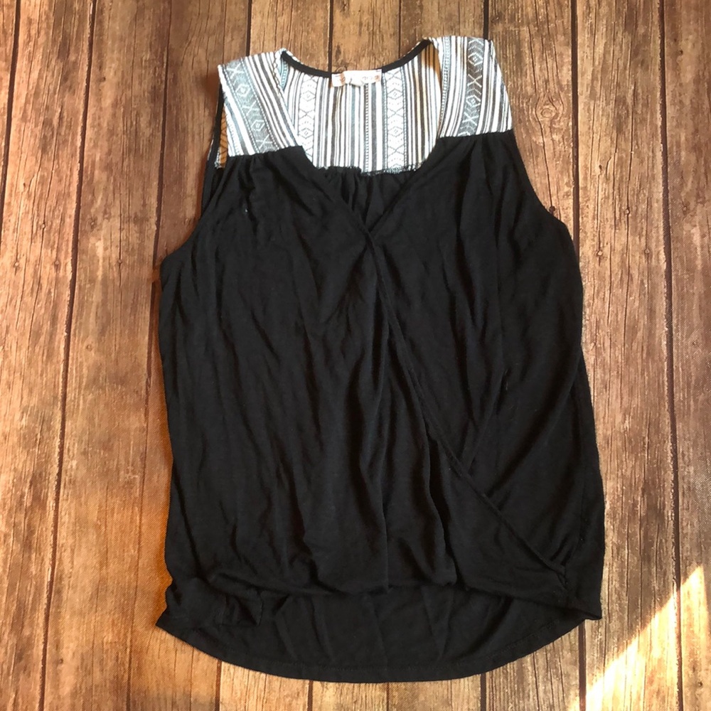 moa moa Sleeveless Top Sz L